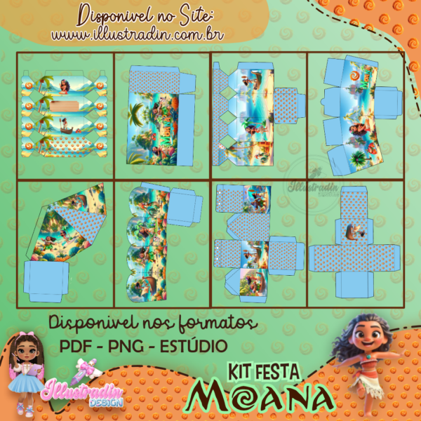 KIT FESTA MOANA