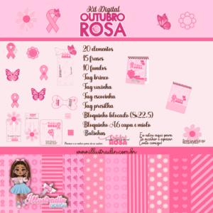 KIT DIGITAL OUTUBRO ROSA 2024