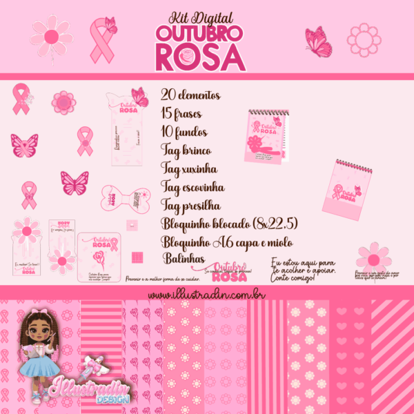 KIT DIGITAL OUTUBRO ROSA 2024