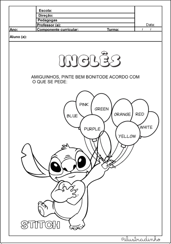 Atividade de inglês gratuita - Image 6